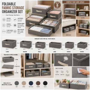 Rolling Storage Cart with Multiple Shelves